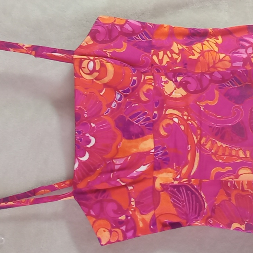 🧡 Evan-Picone Dress size 4 vibrant 97% cotton